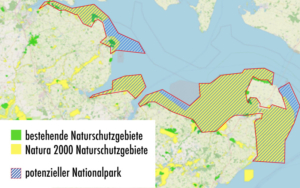Potenzialkulisse Nationalpark Ostsee nach MEKUN