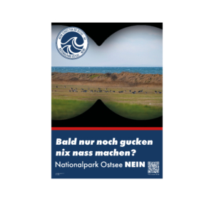 Nur noch gucken, nicht mehr baden" - Bilder-Kampagne Freie Ostsee Schleswig-Holstein gegen den Nationalpark Ostsee