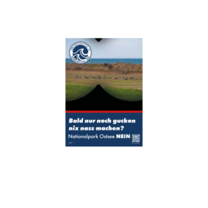 Nur noch gucken, nicht mehr baden" - Bilder-Kampagne Freie Ostsee Schleswig-Holstein gegen den Nationalpark Ostsee