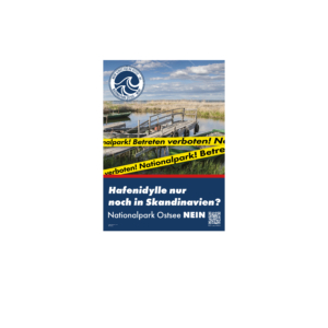 "Hafenidylle nur noch in Skandinavien" - Bilder-Kampagne Freie Ostsee Schleswig-Holstein gegen den Nationalpark Ostsee